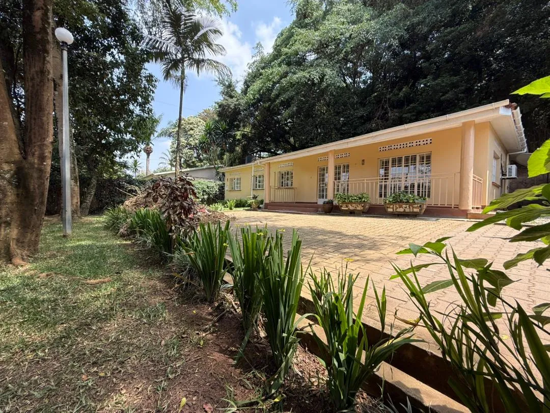 3-Bedroom Colonial Bungalow for Rent in Naguru Kampala – Hill Views & Private Garden
